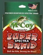 McCoy Super Spectra Braid Зеленый 150lb, 139 кг, 0,63 мм, 135 м